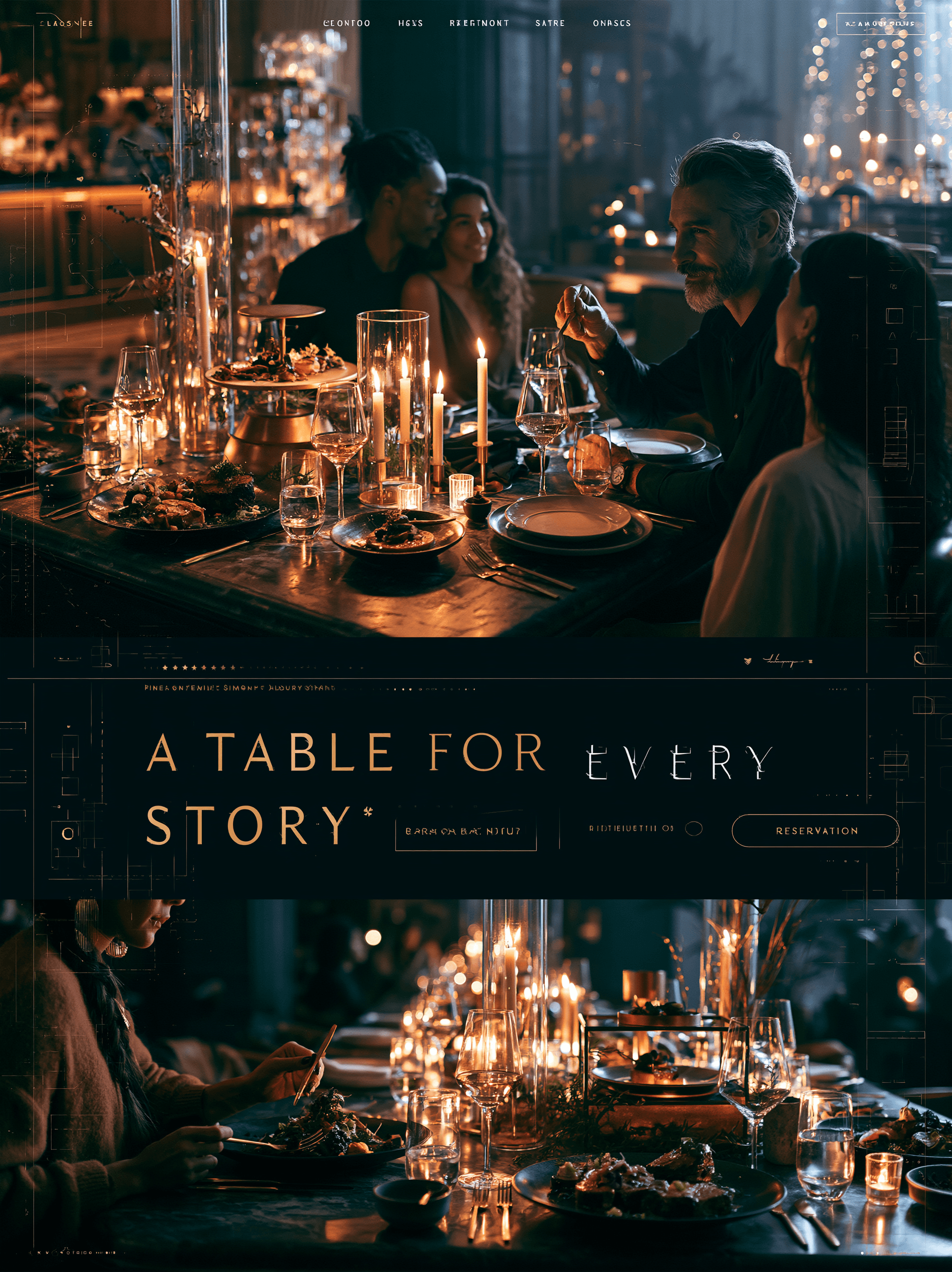 Restaurant website by Aceris Studio